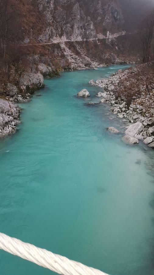 Penzion Pocitniska Hisa Pologar Tolmin Exteriér fotografie